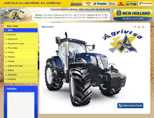 Tablet Screenshot of agrivisa.com